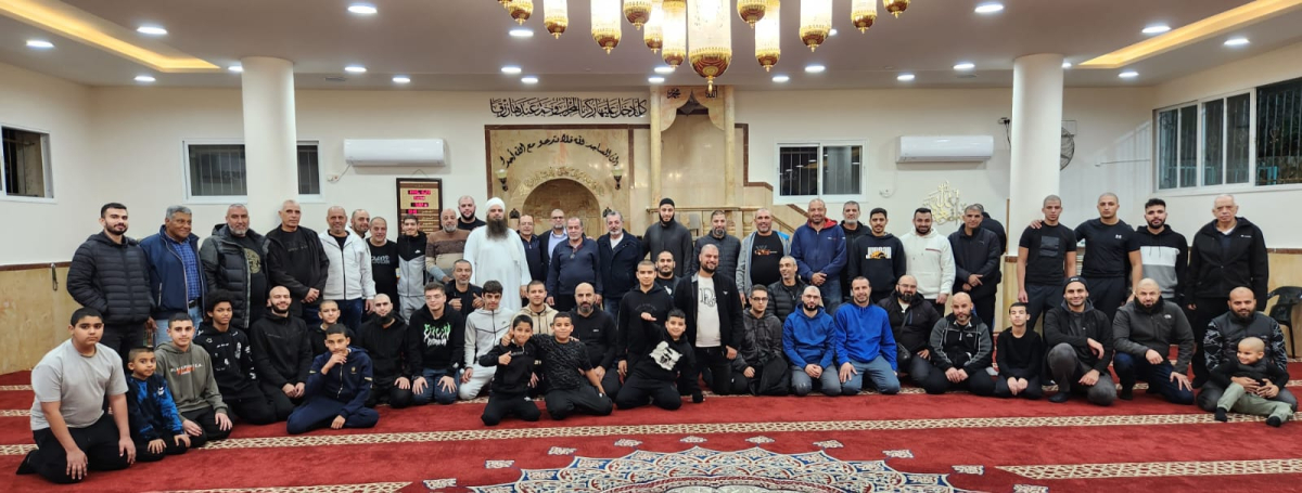 يافا: بالصور الأمسية الإيمانية الأسبوعية (مجالس النور) في مسجد العجمي